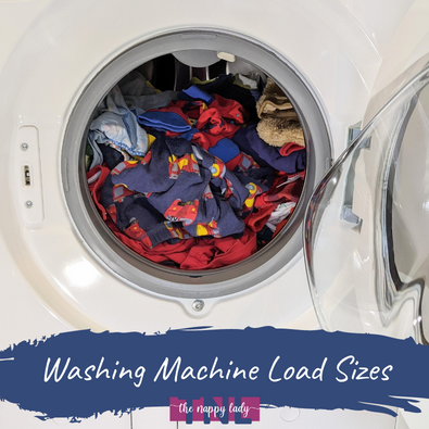 washing machine load sizes